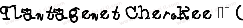 Plantagenet Cherokee 普通 (西方)字体转换